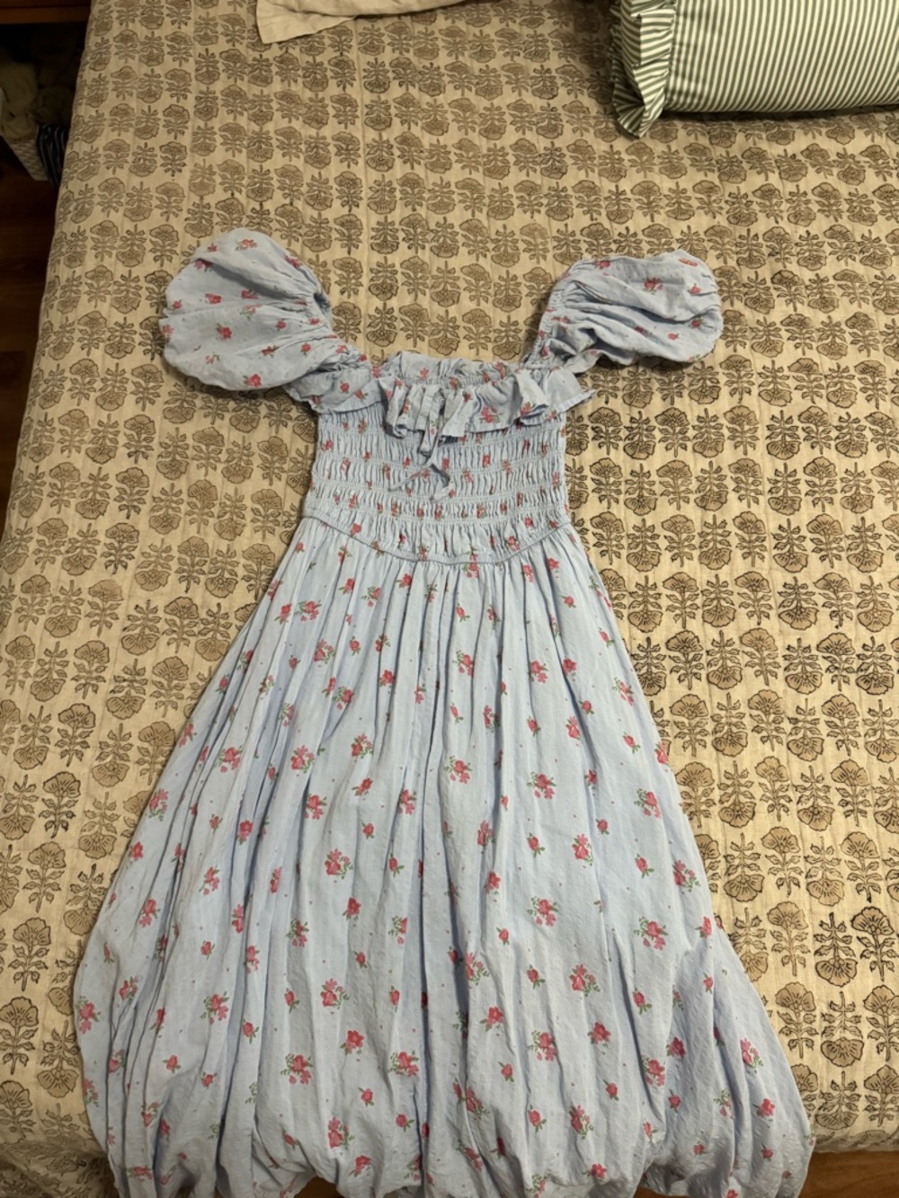 Cottage Puff Sleeve Dress